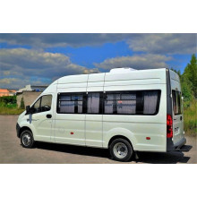 Газель Next - пассажирский микроавтобус с полками в салоне