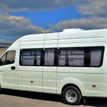 Газель Next - пассажирский микроавтобус с полками в салоне Газель Next - пассажирский микроавтобус с полками в салоне