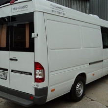 Библиобус Мерседес  - передвижная библиотека Mercedes