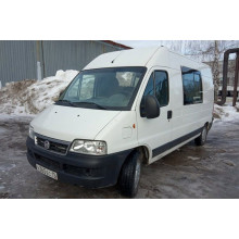 Fiat Ducato переоборудование в грузопассажирский микроавтобус