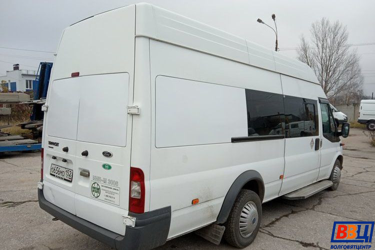 Ford Transit переоборудование в грузопассажирский микроавтобус