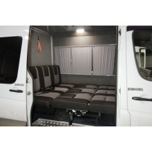 Mercedes переоборудование в грузопассажирский микроавтобус