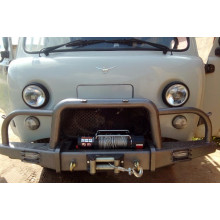 Электрическая лебедка на УАЗ 3962