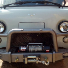 Электрическая лебедка на УАЗ 3962