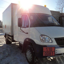 Валдай (фургон) для перевозки опасных грузов