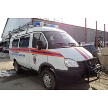 Оперативный штаб МЧС на базе Газели