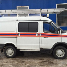 Специальная лаборатория МЧС на базе Газель ГАЗ 2705, Соболь